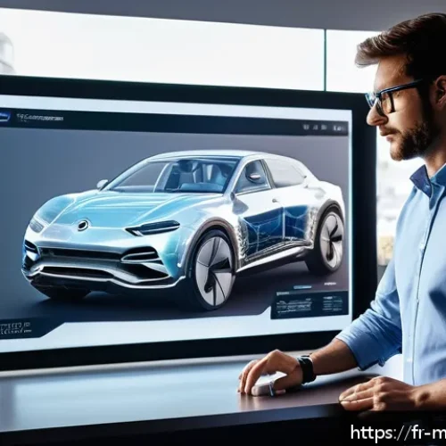 Home 30 기계설계와 최적 설계 알고리즘 - A futuristic mechanical design studio showcasing advanced topology optimization: an engineer in casu...